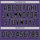 Custom Purple Black-Gray Authentic Baseball Jersey Custom Purple Black-Gray Authentic Baseball Jersey