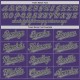 Custom Purple Black-Gray Authentic Baseball Jersey Custom Purple Black-Gray Authentic Baseball Jersey