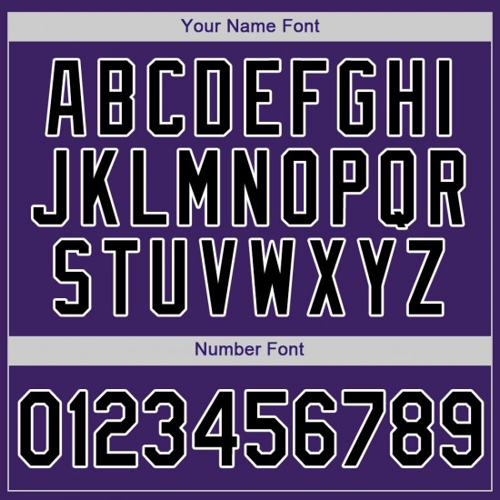 Custom Purple Black-Gray Authentic Baseball Jersey Custom Purple Black-Gray Authentic Baseball Jersey